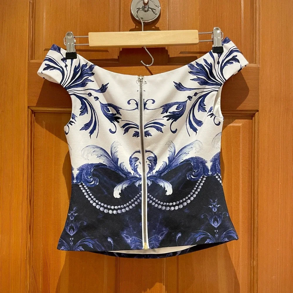 Ted Baker Mollie Off Shoulder Top - Picture 2 of 7